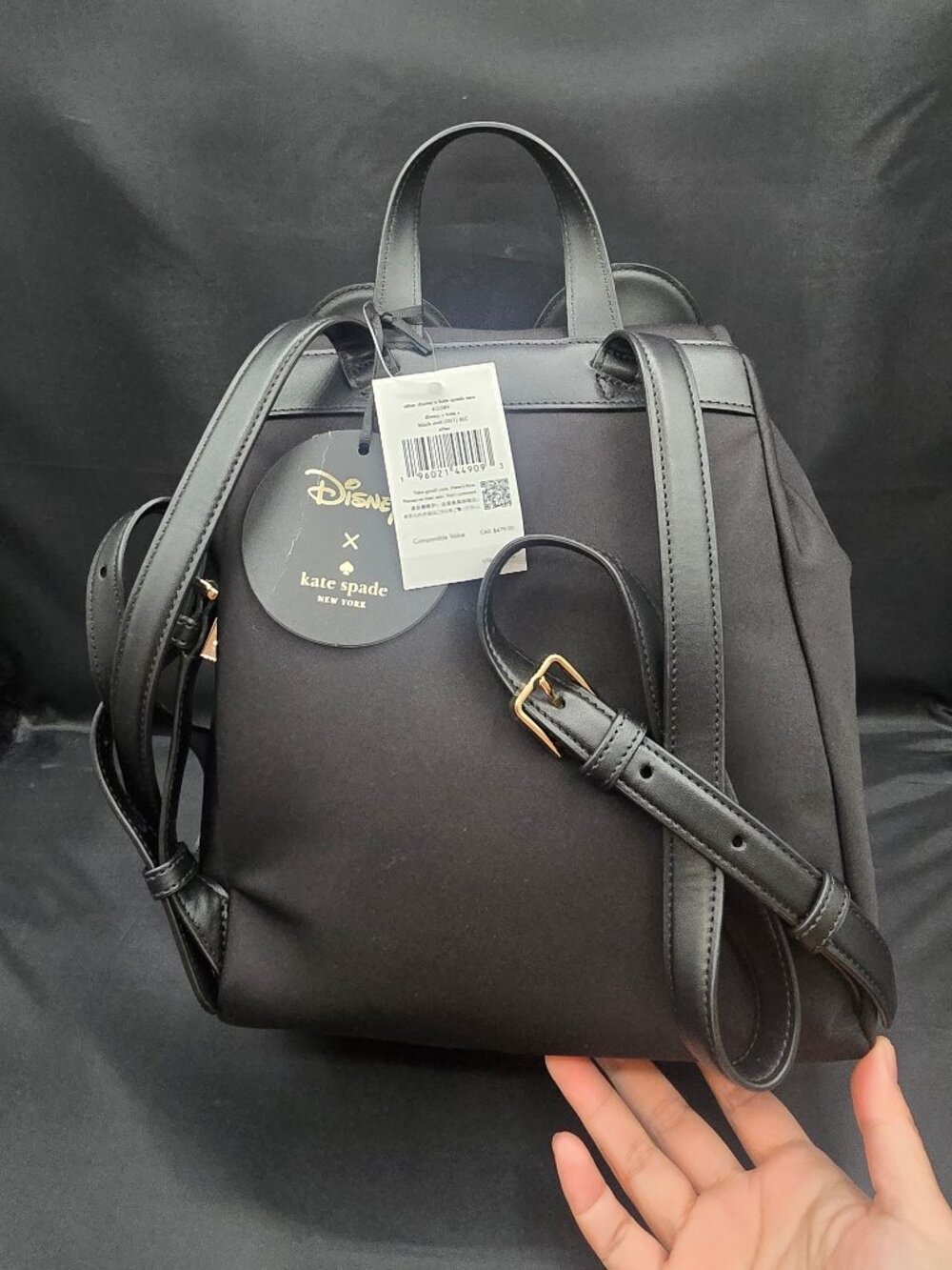 Kate Spade Disney x Minnie Mouse Backpack Black KG589 - Picture 2 of 9